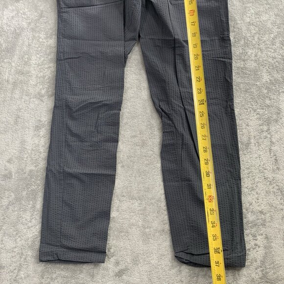 Lululemon Pants Men Small Graphite Bowline Utilitech Straight Leg Jogger Travel - Picture 3 of 12
